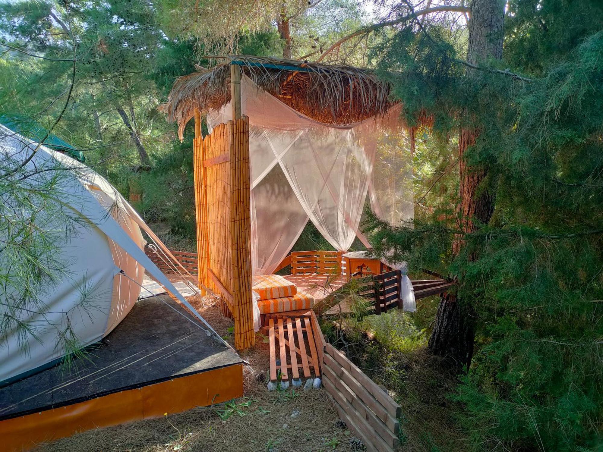 Vinsan Glamping & Wellness Centre Hotell Eleousa Eksteriør bilde