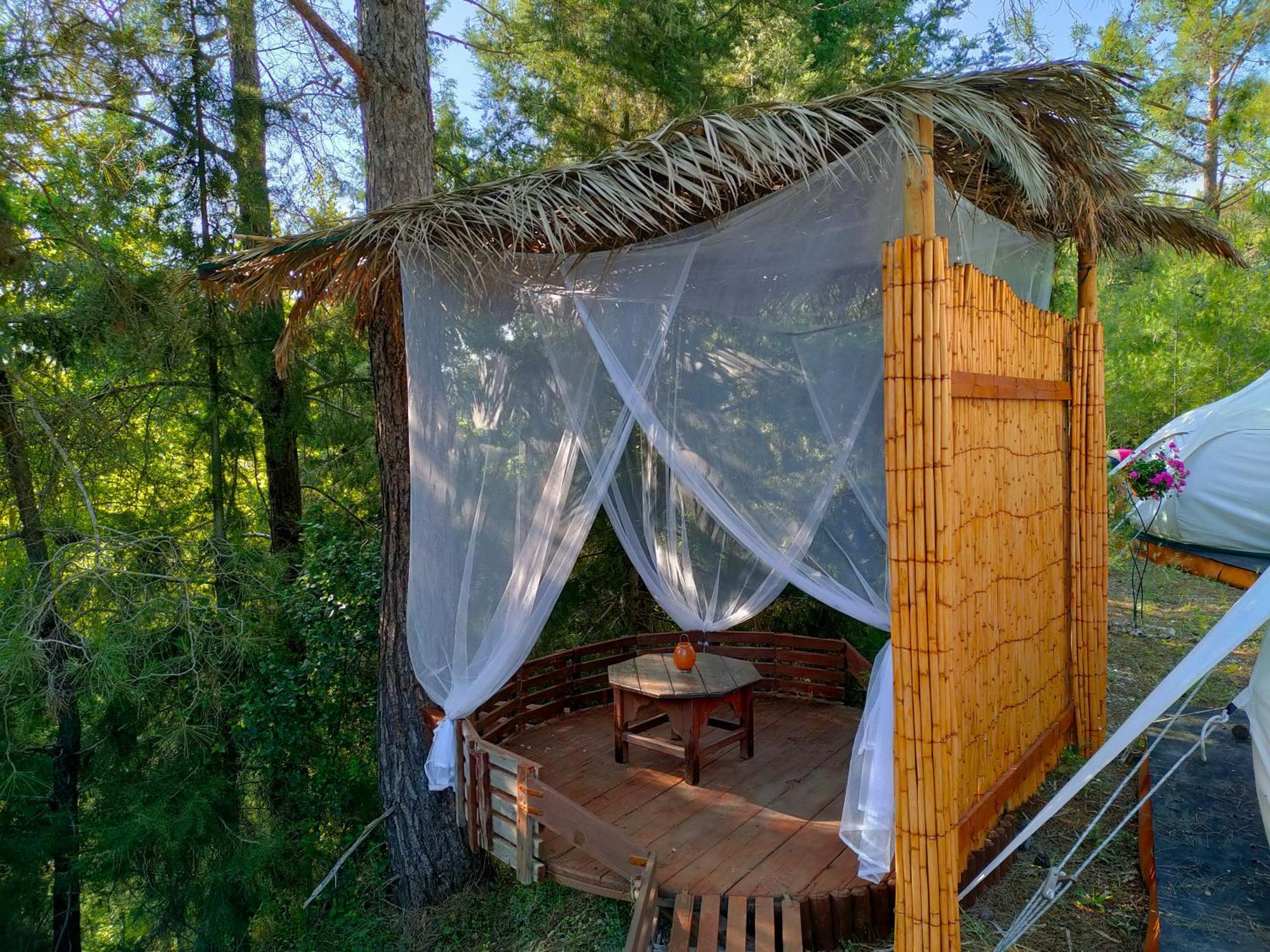 Vinsan Glamping & Wellness Centre Hotell Eleousa Eksteriør bilde